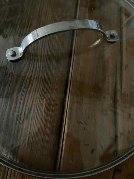 Photo of free 30cm glass Pan lid (West Horsley) #1