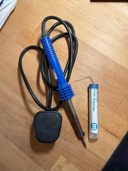 Photo of free Soldering iron and solder (Wokingham RG40) #1