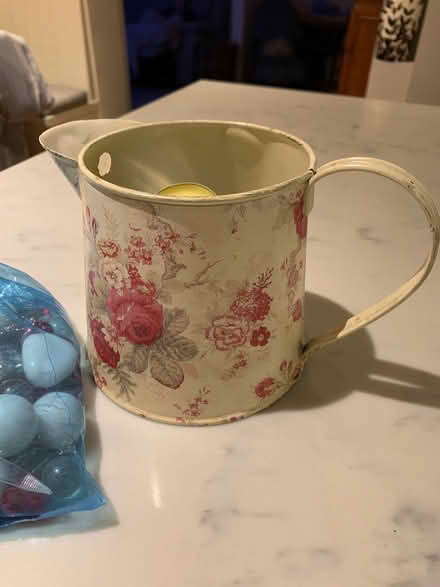 Photo of free Jug, tea lights and glass beads (Tadworth, Surrey) #1