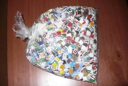 Photo of free Bag of used craft tiles (Far Bletchley MK3) #1
