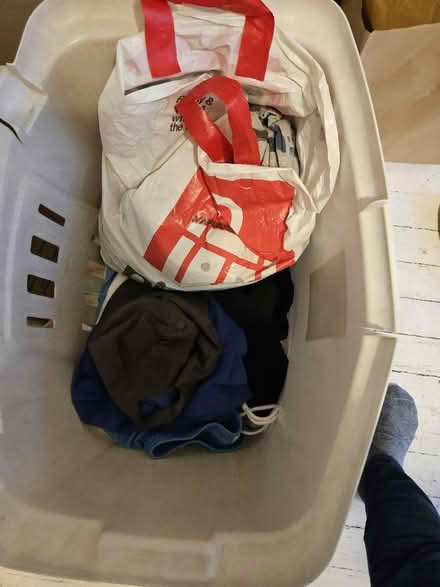 Photo of free Basket full on men's wear (Longwood, Bronx) #1