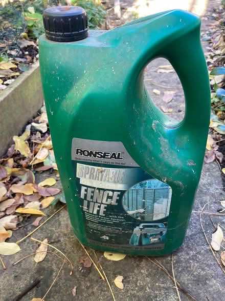 Photo of free Ronseal sprayable Fence Life (Eltham SE9) #1