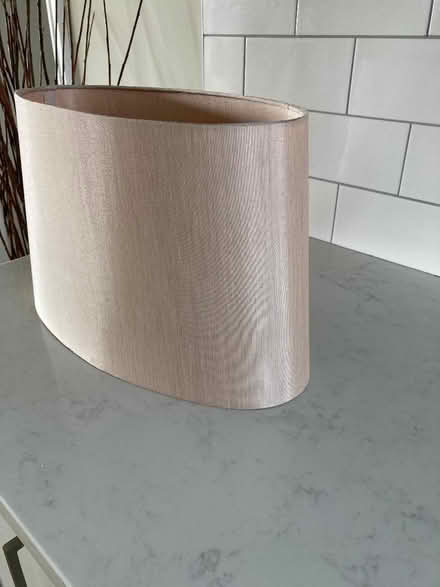 Photo of free Oval Silk Lampshade (St Ann's Wells Gardens area BN3) #2
