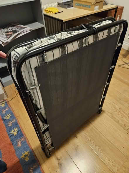 Photo of free Single camp bed (Stepney Green/Limehouse E1) #2
