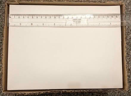 Photo of free Fan fold blank white paper (Allestree DE22) #1