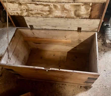 Photo of free Wooden chest (toys/blankets/tools) (Pulborough) #2