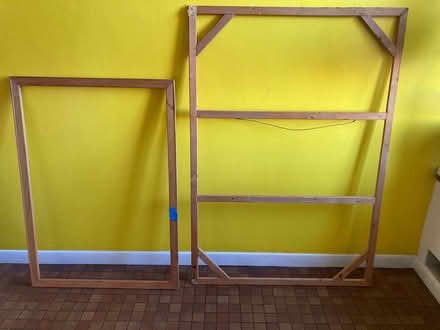 Photo of free wood frame canvas stretchers (UpperWest Side) #1