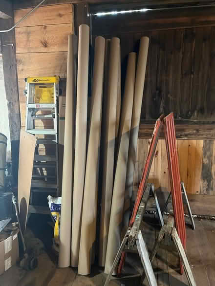 Photo of free 9’ cardboard tubes (near The Commons) #1