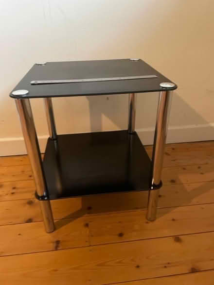 Photo of free Small glass and chrome table (Headington OX3) #2