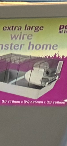 Photo of free Hamster cage bedding and food (HP15 Holmer Green) #3