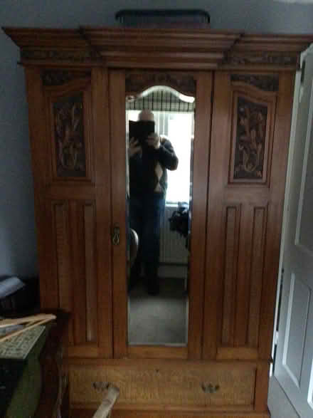 Photo of free Edwardian wardrobe (Chertsey) #1
