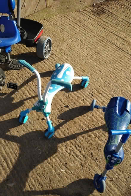 Photo of free 3 children's bikes/push alongs (Queenhill WR8) #2