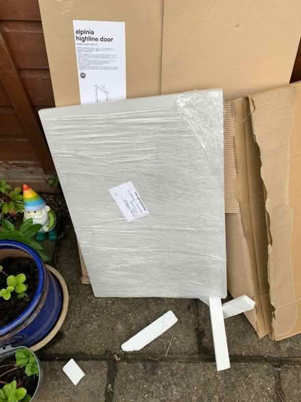 Photo of free 570 x 396 Matt Dove grey door (Cheadle Hulme SK8) #1