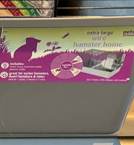 Photo of free Hamster cage bedding and food (HP15 Holmer Green) #2