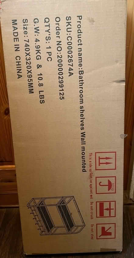 Photo of free Bathroom shelf unit (WV11) #1