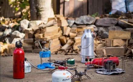 Photo of camping stove (Back Hilton Road) #1