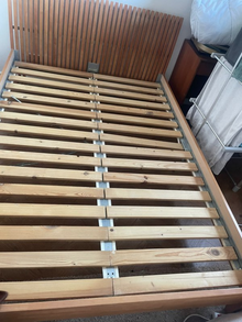 Photo of free Double bed frame (European double) (EH16) #1
