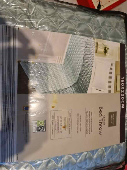 Photo of free Quilted bedthrow (Tower Gardens Estate N17) #1