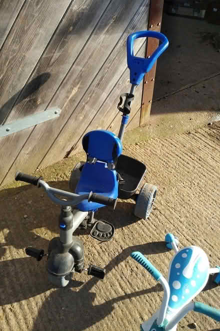 Photo of free 3 children's bikes/push alongs (Queenhill WR8) #1