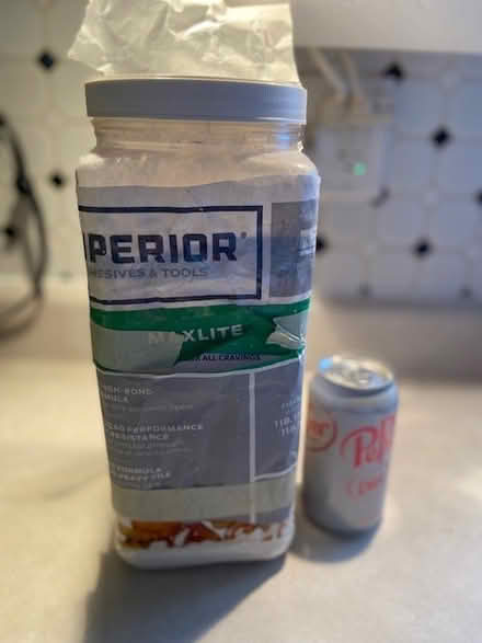 Photo of free Tile Adhesive--Partial package (OakBrook south of Yorktown) #1