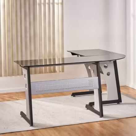 Photo of free Oria L-Shaped Tempered Glass Desk (Yorktown Heights) #2