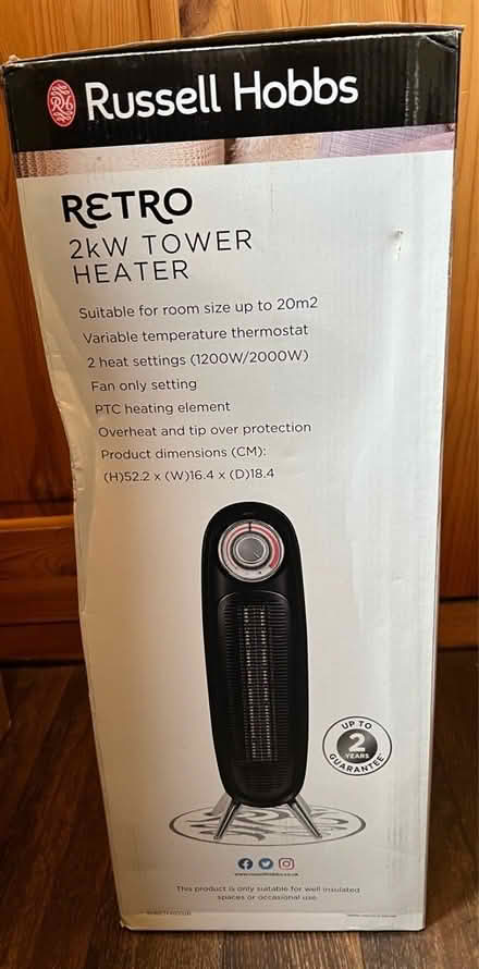 Photo of free Small tower heater (WV11) #1