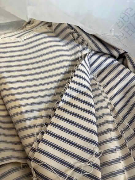 Photo of free Bag of mattress ticking (fabric) (Maxwell Park) #2