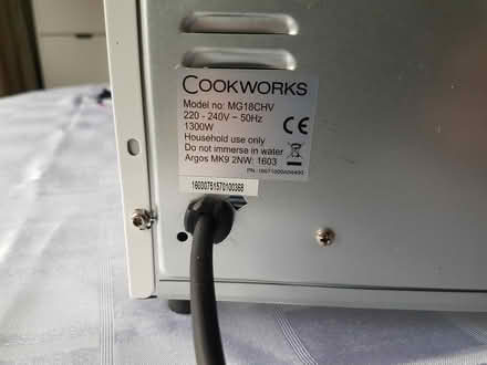 Photo of free Cookworks electric oven (SG5)