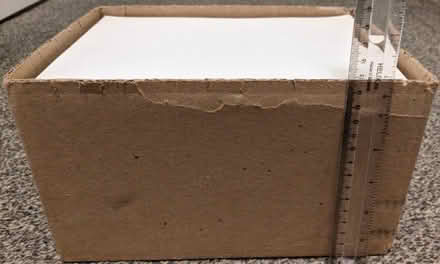 Photo of free Fan fold blank white paper (Allestree DE22) #2