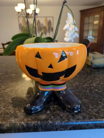 Photo of free Pumpkin candy dish (North Reston) #1