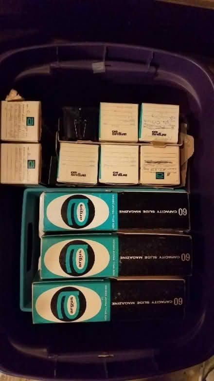 Photo of free Argus slide trays @ 11 (Oxford twp. Springwood subdivi) #1