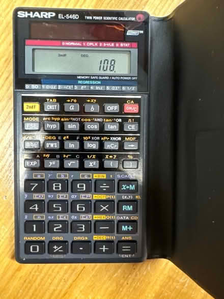 Photo of free Sharp El-546D Scientific calculator (Kehrs Mill Road& Strecker) #1