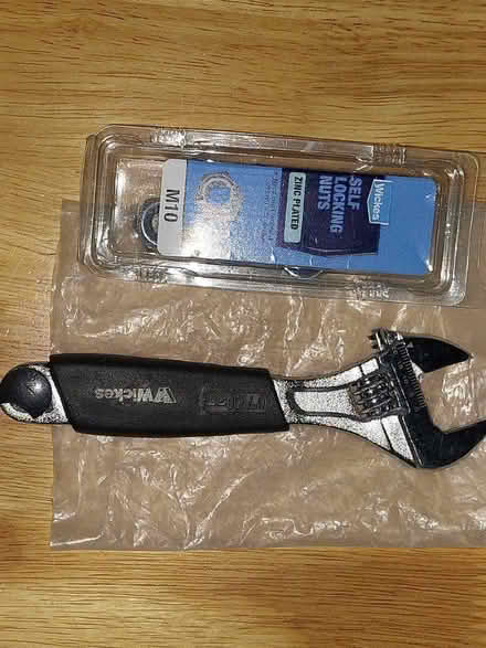 Photo of free 6" 150mm wickes wrench lock nuts (Broomhall S3) #3