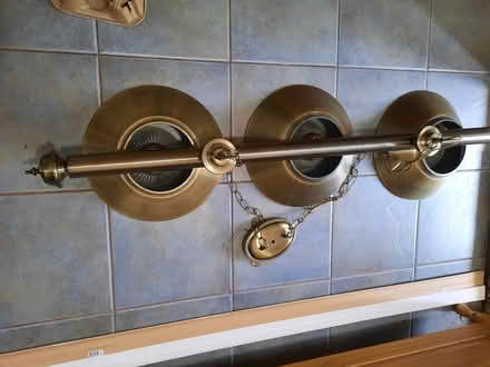 Photo of free Ceiling light. Good for rec room (burlington) #1