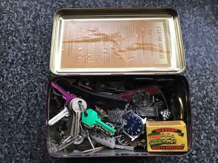 Photo of free Tin of watch repairs & spares (Havant) #1