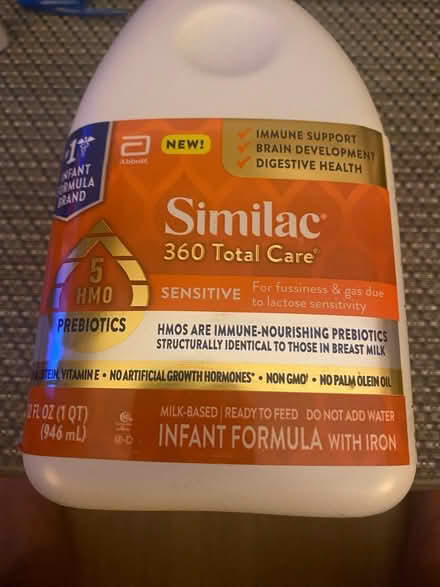 Photo of free Baby formula (Financial District 10005) #2