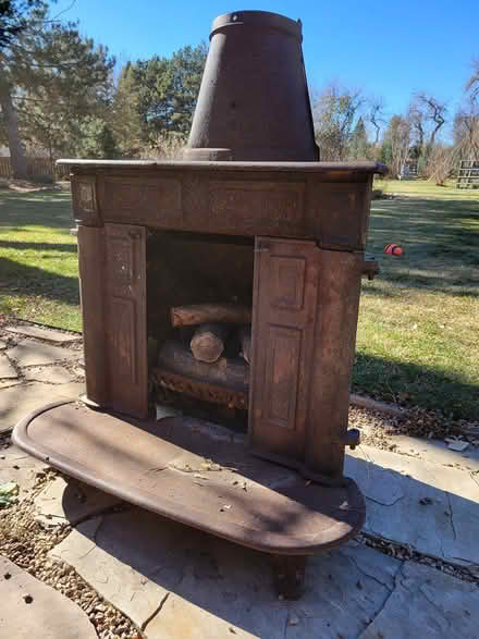 Photo of free Vintage cast iron stove (Harmony and Shields) #4