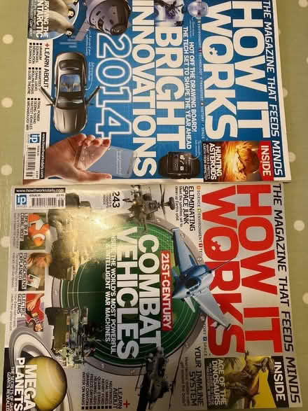Photo of free How It Works & Kids National Geographic Magazines (AB10) #1