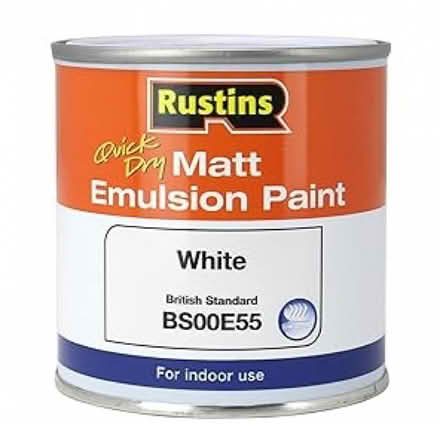 Photo of Small quantity of Brilliant White Vinyl Matt (Worlingham NR34) #1