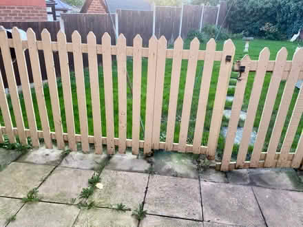 Photo of free Picket style fencing (Flint) #2