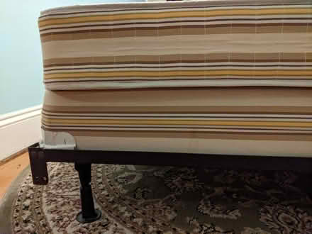 Photo of free Twin Mattress/Boxsprings/Frame (Jamaica Plain) #4