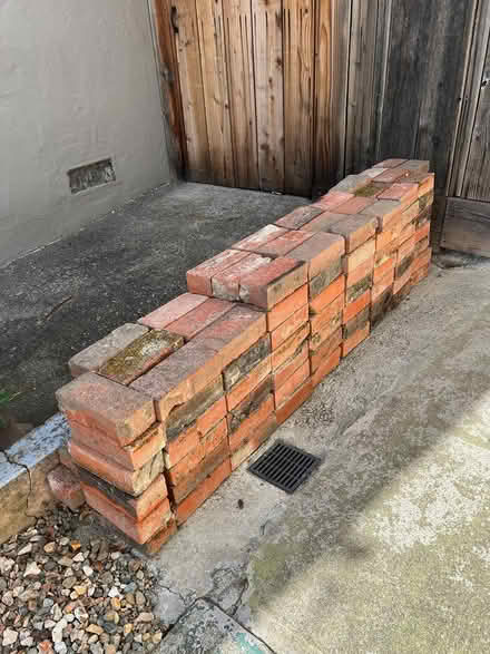 Photo of free used red bricks (Castro Valley) #1