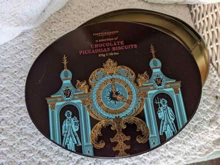 Photo of free Very posh biscuit tin (Stilton) #1