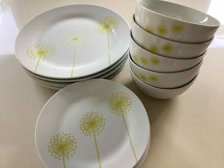Photo of free Crockery with matching placemats (Gt Burstead) #1