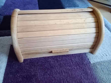 Photo of free Wooden bread bin (BT5) #2