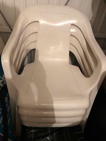Photo of free White plastic garden furniture (Ealing Hanger Lane) #2