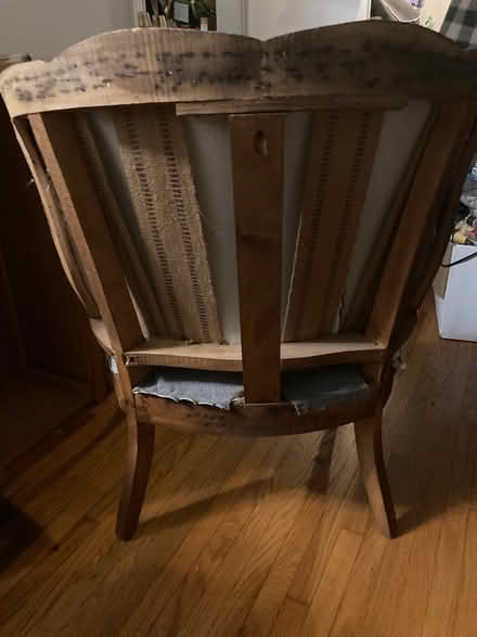 Photo of free Circa 1940’s shell chair (Nepean) #3