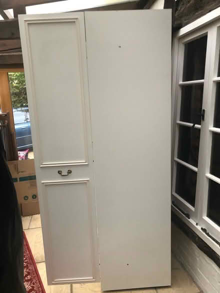 Photo of free White free standing wardrobe (East Hagbourne) #3