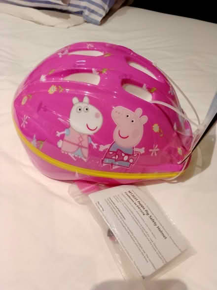 Photo of free Child's pepper pig cycle helmet (North Ascot SL5) #1