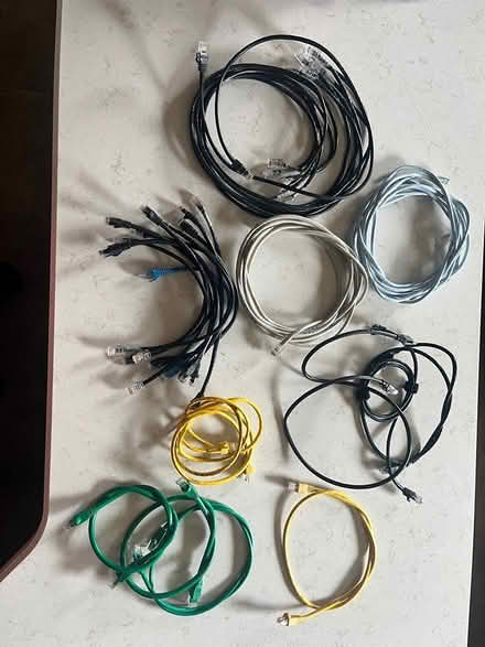 Photo of free Cat 5 and 6 patch cables (Livonia) #1